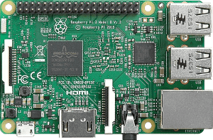 Raspberry Pi 3 Model B Top View